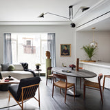 Talia Grove Brass Ceiling Light, detail view 45