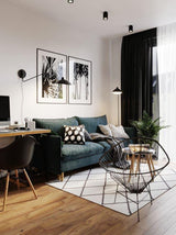 Sora Shore Brass Floor Lamp, detail view 38
