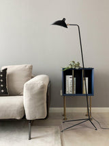 Sora Shore Brass Floor Lamp, detail view 7
