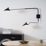 Tarin Ridge Brass Wall Light, detail view 15