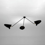 Solen Silva Brass Ceiling Light, detail view 22