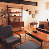 Sora Shore Brass Floor Lamp, detail view 16