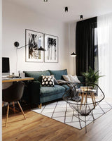 Sora Shore Brass Floor Lamp, detail view 20