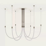Vera Harbor Steel Chandelier, detail view 6