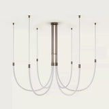 Vera Harbor Steel Chandelier, detail view 10