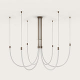 Vera Harbor Steel Chandelier, detail view 11