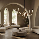 Vera Harbor Steel Chandelier, detail view 12