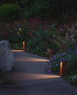 Aven Grove Steel Outdoor Light, detail view 2