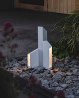 Aven Grove Steel Outdoor Light, detail view 3