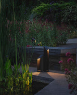 Aven Grove Steel Outdoor Light, detail view 4