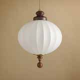 Flora Dune Wood Pendant Light, detail view 17
