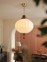 Flora Dune Wood Pendant Light, detail view 3