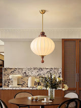Flora Dune Wood Pendant Light, detail view 4