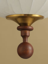 Flora Dune Wood Pendant Light, detail view 13
