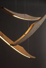 Nora Shore Wood Pendant Light, detail view 11