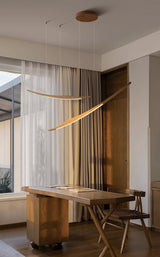 Nora Shore Wood Pendant Light, detail view 13