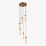 Orin Linden Alabaster Chandelier by Maison Velume