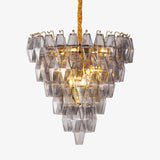 Talia Oak Glass Chandelier by Maison Velume