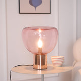 Vale Haven Glass Table Lamp, detail view 2