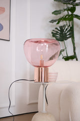 Vale Haven Glass Table Lamp, detail view 8
