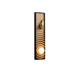 Yara Wave Glass Wall Light, detail view 14