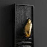 Yara Wave Glass Wall Light, detail view 11