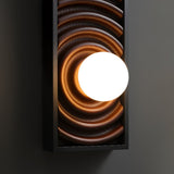 Yara Wave Glass Wall Light, detail view 12