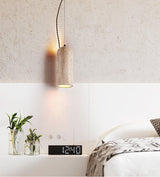 Zella Terra Stone Pendant Light, detail view 4