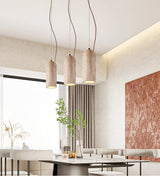Zella Terra Stone Pendant Light, detail view 7