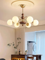 Alden Harbor Glass Chandelier, detail view 5