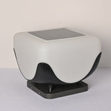 Aven Halo Steel Outdoor Light, detail view 3