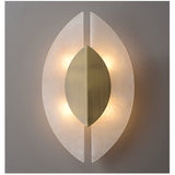 Arden Veil Alabaster Wall Light, detail view 12