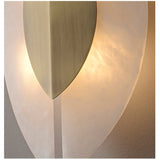 Arden Veil Alabaster Wall Light, detail view 11