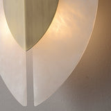 Arden Veil Alabaster Wall Light, detail view 15