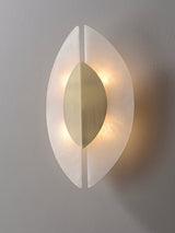 Arden Veil Alabaster Wall Light, detail view 16