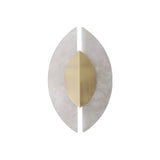 Arden Veil Alabaster Wall Light, detail view 17