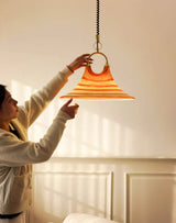 Aster Silva Glass Pendant Light, detail view 2