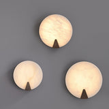 Avel Ridge Alabaster Wall Light, detail view 10