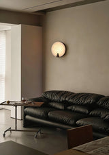 Avel Ridge Alabaster Wall Light, detail view 4