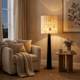 Clara Vale Alabaster Floor Lamp, detail view 5