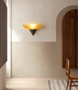 Corin Rain Glass Wall Light, detail view 5
