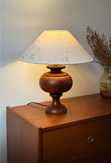 Dalia Field Wood Table Lamp, detail view 3
