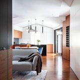 Elora Hearth Metal Pendant Light, detail view 5