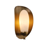 Jora Sol Alabaster Wall Light, detail view 5