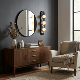 Pella Pearl Stone Wall Light, detail view 4