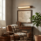 Rhea Aster Brass Wall Light, detail view 3