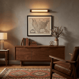 Rhea Aster Brass Wall Light, detail view 5