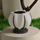 Riven Winter Steel Outdoor Light, detail view 3