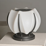 Riven Winter Steel Outdoor Light, detail view 4