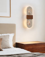 Vale Lark Travertine Wall Light, detail view 4